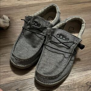 Hey Dude Men's Gray Loafers